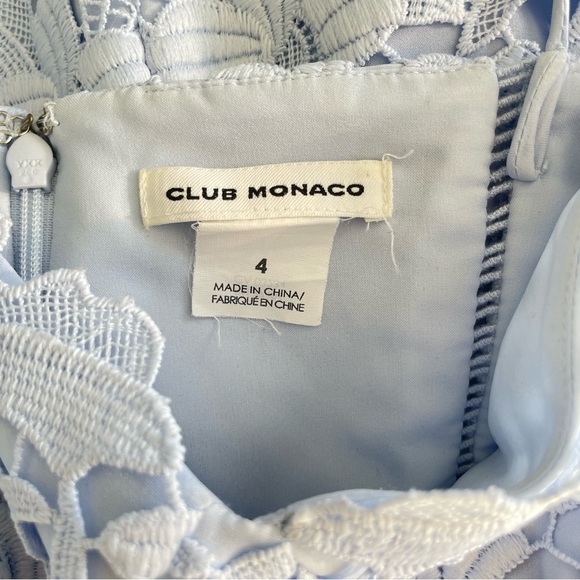 Club Monaco Dress, Size 4, Powder Blue - Picture 3 of 5
